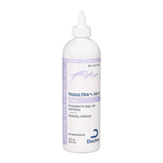 Dechra TrizULTRA flacon 12oz montrant l'étiquette et l'usage en clinique
