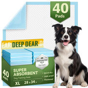 DEEP DEAR emballage avant montrant 40 tapis pour protection domestique