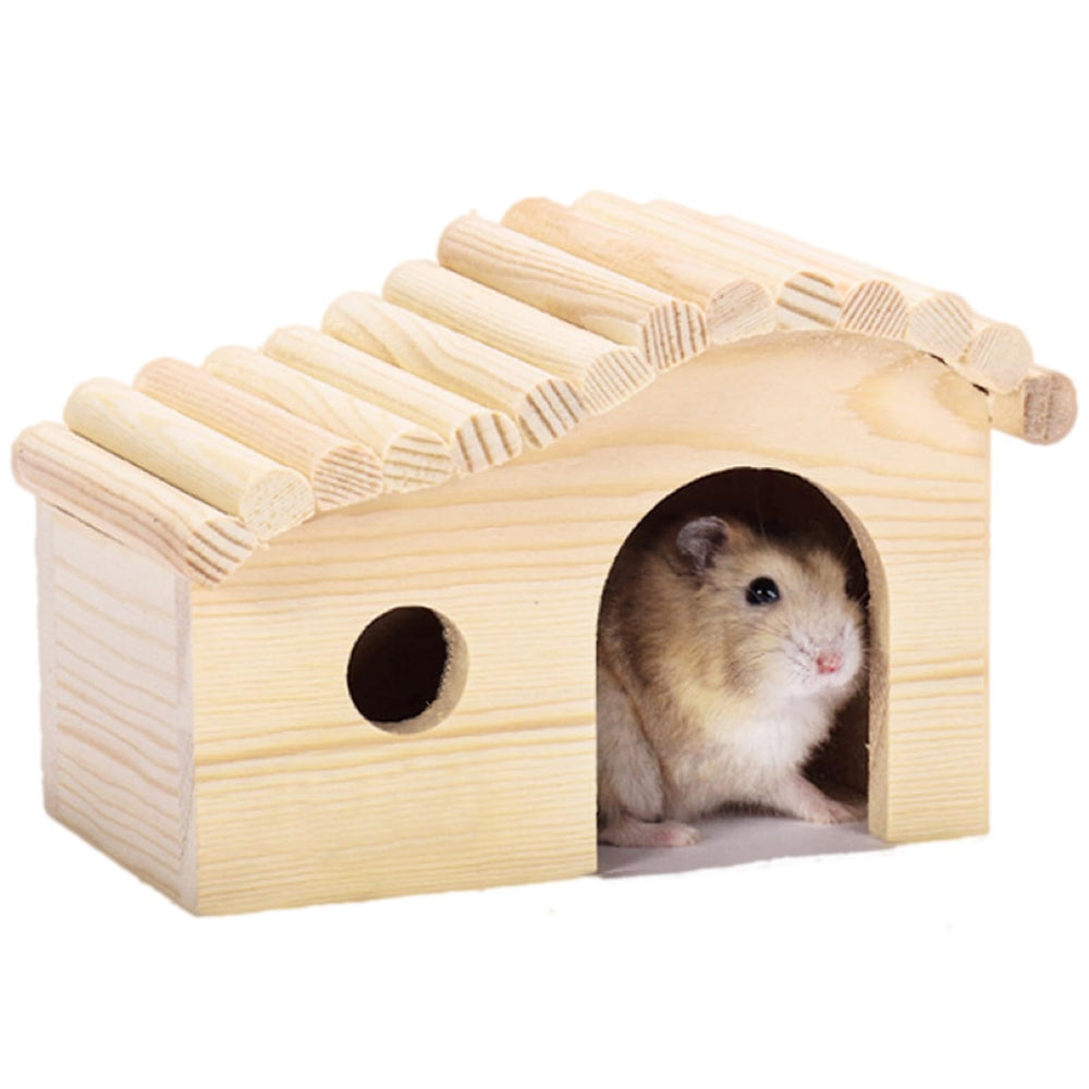 DEFKIYT maison bois vue face montrant abri sûr et accessible