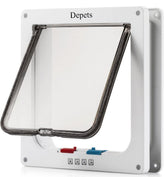 Depets vue face avant de la chatière montrant l'encadrement robuste et accès pratique