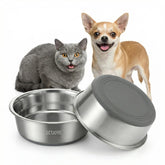 Detjove gamelle inox frontale stable pour repas propre