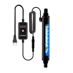 Devopet lampe U-V face avant montrant le boîtier robuste et bénéfice sécurité