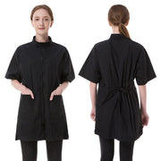 DHXYZZB smock face avant montrant protection imperméable et coupe confortable