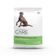 DIAMOND CARE emballage 8lb montrant la recette pour peau sensible et bénéfice tolérance