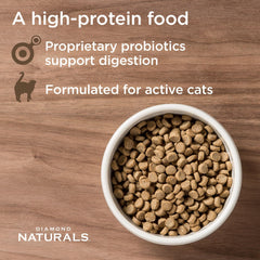 Diamond Naturals chat mange croquettes énergie soutenue active