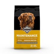 DIAMOND vue du sac 20 lb montrant l’emballage et l’identité de la recette poulet