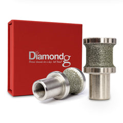 Diamondg embout face avant montrant forme et fixation, performance durable
