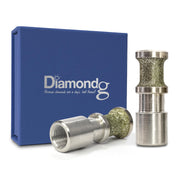 Diamondg embout face avant montrant revêtement diamant pour limage précis