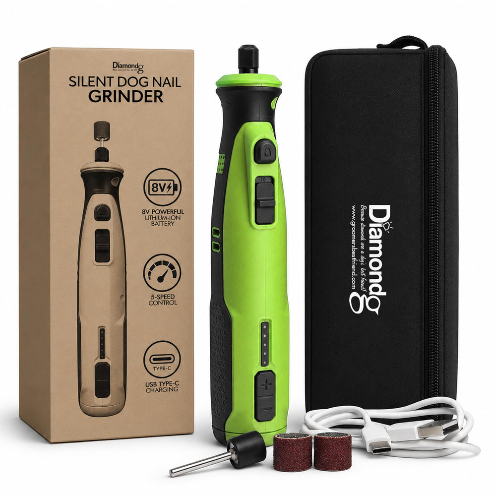 Diamondg face avant de l'appareil vert montrant un design ergonomique et maniabilité
