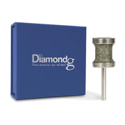 Diamondg tête face avant montrant la forme et fixation, précision pour coupe