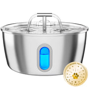 DIANU fontaine inox face avant montrant design durable et hygiène