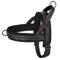 Didog harnais vue avant montrant coupe et maintien pour promenade sécurisée