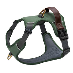 Didog harnais vert face avant pour contrôle et style