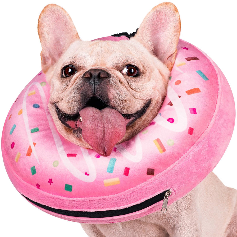 Didopet collier donut face avant montrant confort et protection