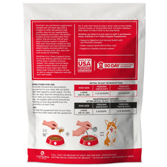 Dinovite poudre gros plan montrant texture fine et mélange pour faciliter absorption