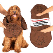 Dog Gone Smart serviette avant emballage montrant dimension et couleur