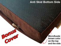 Dogbed4less housse bonus micro-suède antidérapante pour stabilité