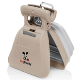 DogBuddy vue avant du ramasse-crottes taupe montrant ergonomie et prise sûre