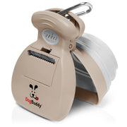 DogBuddy vue avant du ramasse-crottes montrant la forme ergonomique et la facilité d’usage