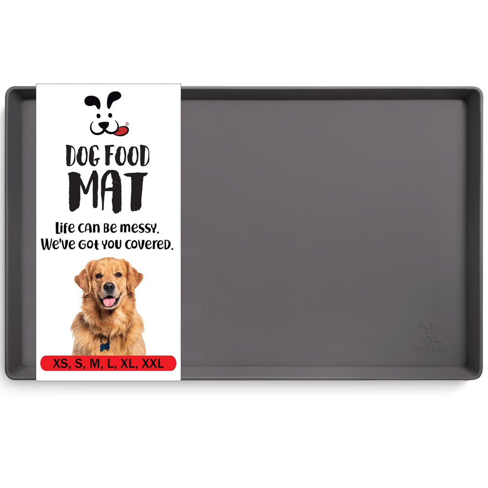 DogBuddy tapis devant emballage montrant protection du sol