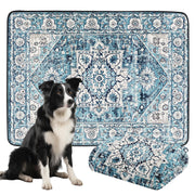 Dogcator tapis face avant motif boho protège élégamment et absorbe rapidement