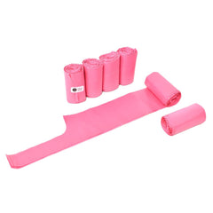 Doggie Walk Bags gros plan poignée Tie-Handle facilitant ouverture et fermeture