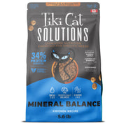 DOGSWELL Tiki Cat sachet avant montrant l'étiquette et la promesse d'équilibre minéral