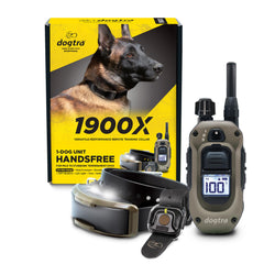 Dogtra 1900X vue avant montrant le boîtier robuste et les commandes