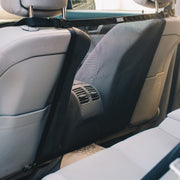 DOGUAL vue frontale du paquet montrant la barrière et ses accessoires, installation facile