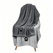 Dogvingpk serviette face avant montrant couverture et couleurs, facilite séchage rapide