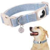 DOGWONG collier devant bleu montrant style et maintien sécurisant