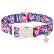 DOGWONG collier face avant montrant motif marguerite et style élégant