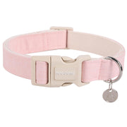 DOGWONG collier rose face avant montrant design et confort