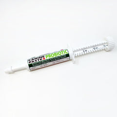 Dogzymes emballage avant montrant le format 15 g et l’utilisation pratique