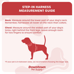 Downtown Pet Supply gros plan maillage rembourré pour respirabilité