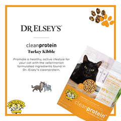 Dr. Elsey's pack et étiquette mettant en avant la dinde