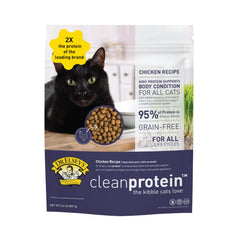 Dr. Elsey's zoom sur granulométrie des croquettes montrant la texture