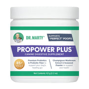 Dr. Marty pot ProPower Plus vue avant montrant l'étiquette et l'emballage pour un complément sûr