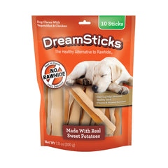 DreamBone emballage avant montrant lot de 10 bâtonnets appetit pour contrôle portions