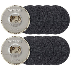 Dremel disque devant emballage montrant lot de 10 et compatibilité EZ Lock