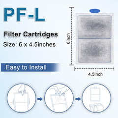 driamor cartouche installée dans filtre PF-L en fonctionnement, maintien débit
