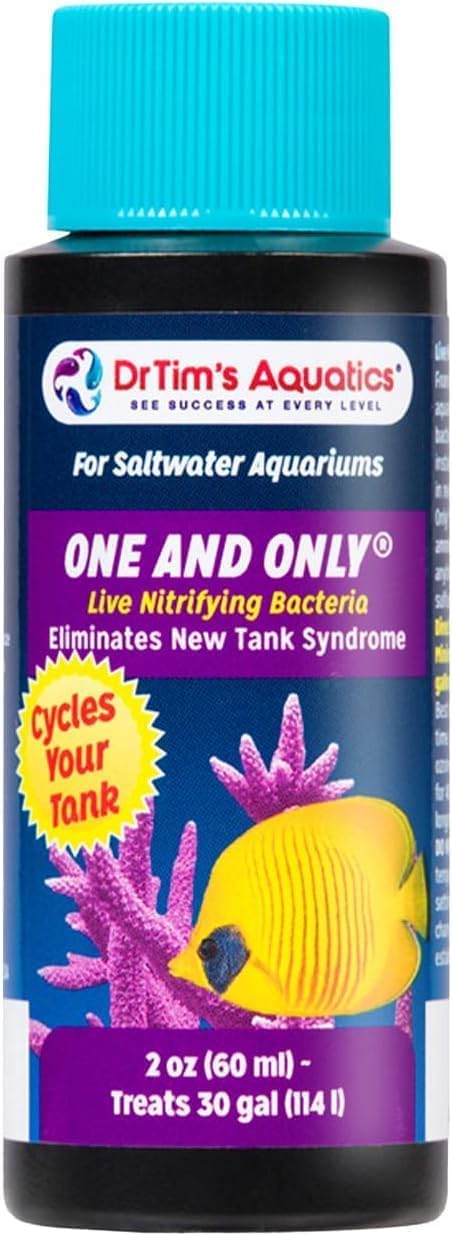 DrTim's Aquatics flacon avant montrant dosage précis et facilité d'utilisation