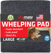 Drymate vue de face montrant tapis 48x50 protégeant surface