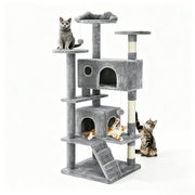 DUMOS arbre à chat face montrant la tour stable et compacte