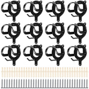 Dunzy emballage avant montrant lot de 12 crochets pour rangement efficace
