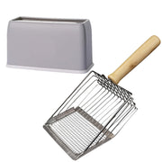 DUSTNIX vue avant de la pelle montrant surface de tamisage efficace