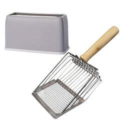 DUSTNIX vue avant de la pelle montrant surface de tamisage efficace