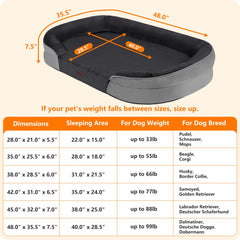 Dwanton housse imperméable ouverte avec zip, protection facile à laver