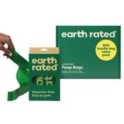 Earth Rated boîte avant montrant ouverture pratique et accès rapide