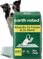 Earth Rated emballage 40 unités montrant la quantité et l'information produit